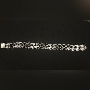 Vintage Sterling Silver Charm Bracelet